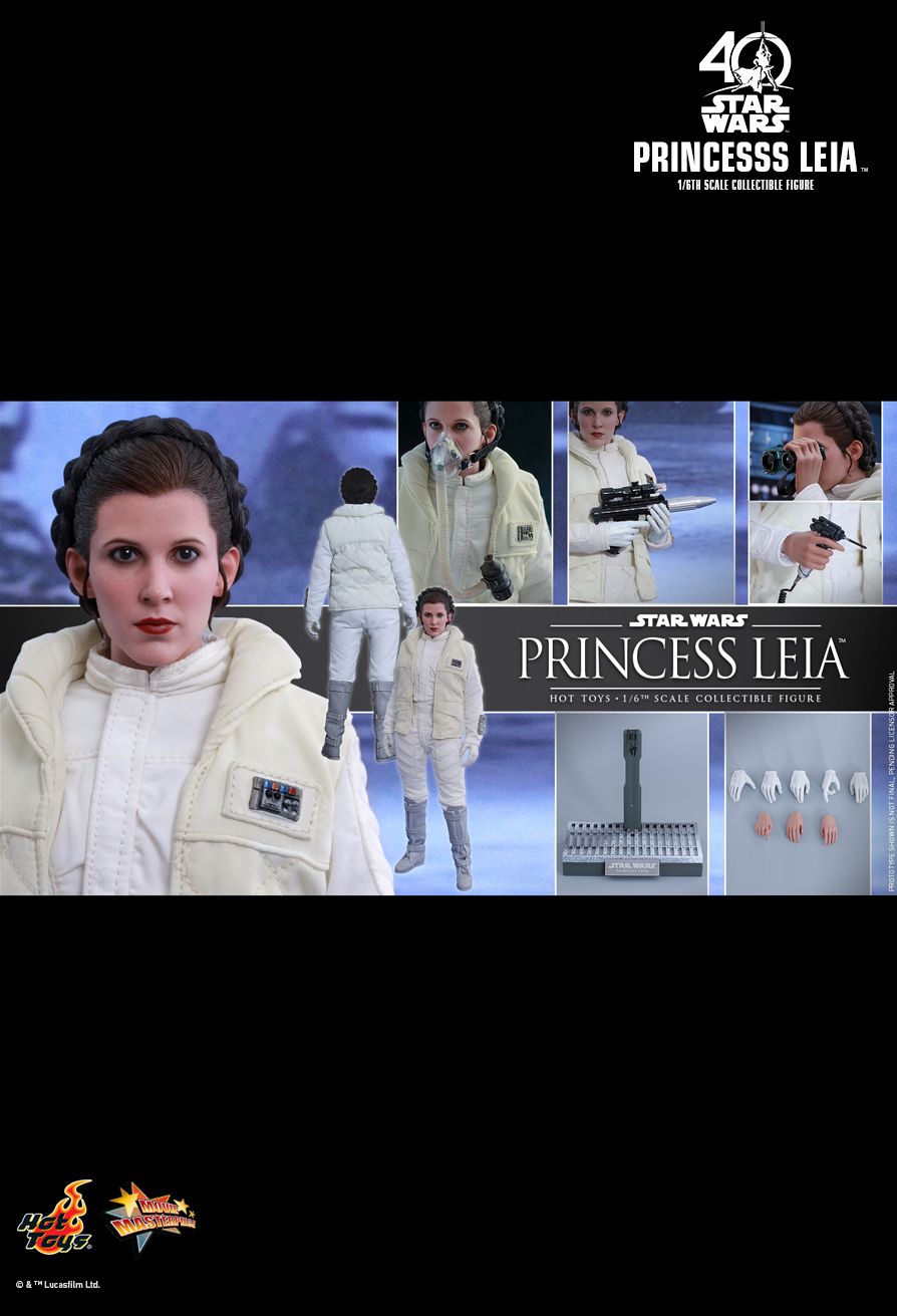 Princess Leia - Hoth Set  Episode V: The Empire Strikes Back - Movie Masterpiece Series